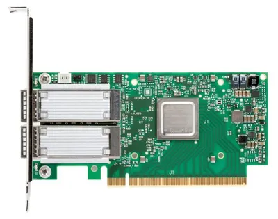 Immagine prodotto di NVIDIA ConnectX-5 VPI - Adattatore di rete - PCIe 3.0 x16 - 100Gb Ethernet / 100Gb Infiniband QSFP28 x 2