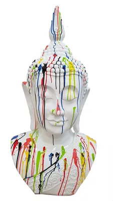 Obrázek produktu pro Abstraktní socha Buddhy, dekorativní figurka, 117 cm. Figurky, sochy, skulptury