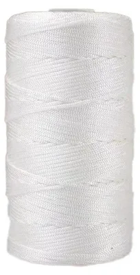 Produktbild von Feines Häkelgarn Hanfseide 100g Weiß zum Stricken und Häkeln