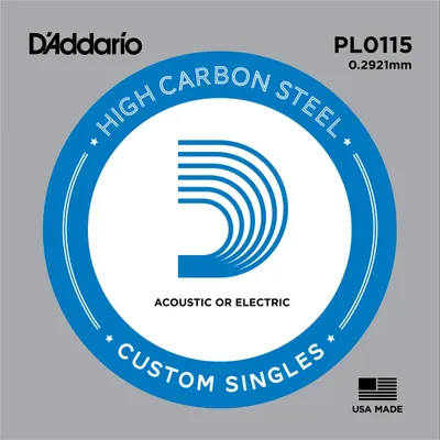 Obrázok produktu pre D'Addario PL 0115 Samostatná struna pre gitaru