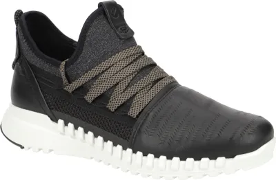 Produktbild von Ecco ZIPFLEX Damenschuhe - sportliche Schnür- Halbschuhe schwarz Freizeit NEU