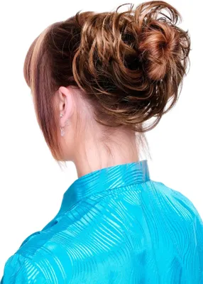 Produktbild von WIG ME UP Scrunchie Haarband Braun Blond XJ-7000-9H26