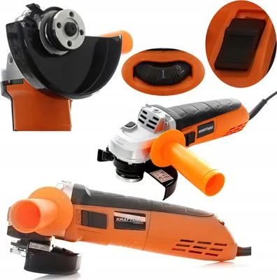 Zdjęcie produktu dla Szlifierka Kątowa Flexa Kątówka 230V 12000 obr/min 1500W 125 mm Kraft&Dele
