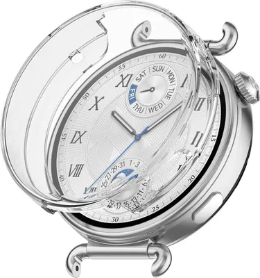 Obrázek produktu pro Pro Huawei Watch GT 6 41mm Galvanizovaný kryt hodinek z TPU Transparentní