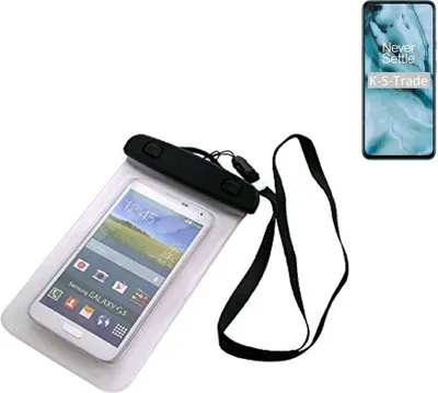 Produktbild von K-S-Trade Schutz Hülle Handy Hülle Kompatibel mit Nokia C3 Beach Bag wasserdicht 16cm x 10cm Schutzhülle Staub Sand Flachwasser Beachbag Case