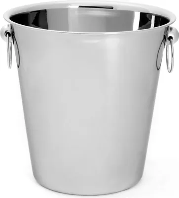 Produktbild von Champagnerkühler / Weinkühler / Eiskübel - Edelstahl - 4 Liter