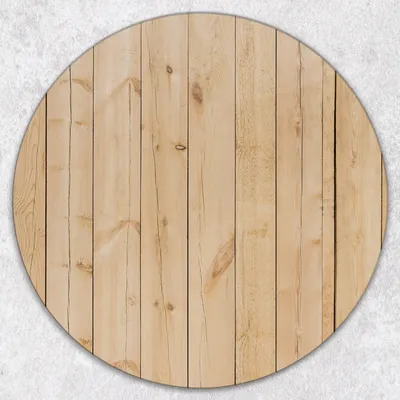 Produktbild von Glas-Herdabdeckplatten Glaskeramikkochfeld-Abdeckung Spritzschutz Glas Runden Schneidebrett fi40 cm - Holzbrett