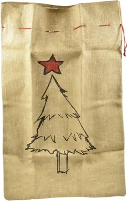 Produktbild von Riffelmacher Nikolaussack mit Baummotiv 50 x 80 cm