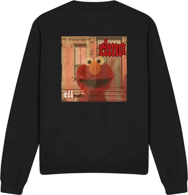 Produktbild von Sesame Street - "Ellmatic" Sweatshirt für Herren/Damen Uni TV19966 (XL) (Schwarz)