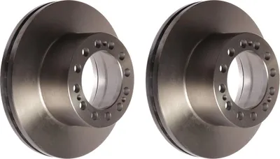 Produktbild von 2 Bremsscheiben Hinterachse belüftet Ø 131,3 mm 45 mm VALEO für u.a. SAF