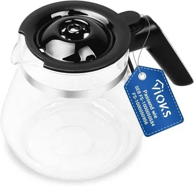 Produktbild von Glaskaffeepot Ersatz für Kaffeeliebhaber - Wasserkocher für 8-12 Tassen
