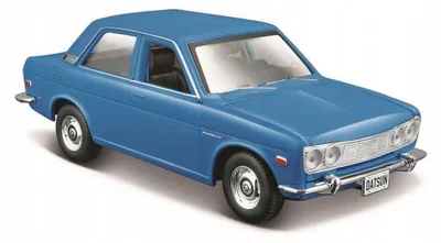 Produktbild von Maisto Datsun 510 1971 Modellauto 1:24 Blau