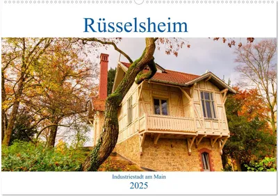Produktbild von Rüsselsheim Industriestadt am Main (Wandkalender 2025 DIN A2 quer), CALVENDO Monatskalender