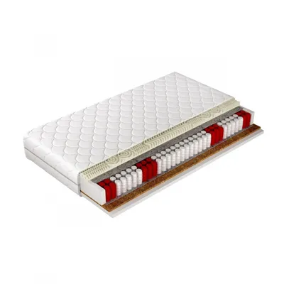 Produktbild von MIRJAN24 Beidseitige Federkernmatratze Live Visco 20 cm, Zweiseitig, Federkernmatratze mit Kokosmatte und Schaumstoff Visco (Maße: 140x200 cm)