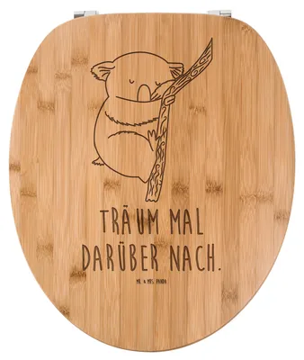 Produktbild von Mr. & Mrs. Panda WC-Brille Koalabär - Transparent - Geschenk, Toilettenbrille, WC Brille, Traum, Sitz, schlafen, Toilettendeckel, Deckel, Traumland, Koala, Klodeckel, Bär