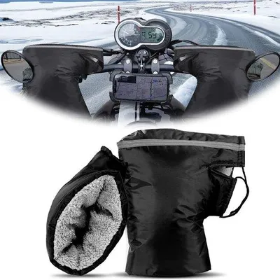Image de Gants de moto coupe-vent pour l'hiver