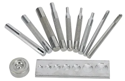 Produktbild von Punch-Snap-KitMetallgriffverschluss Nietensetzer Leder DIY Installationswerkzeug