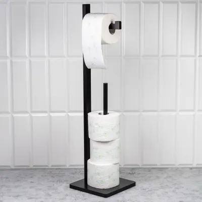 Produktbild von Bambus-Toilettenpapierständer KINGHOFF KH-1749