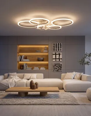 Obrázek produktu pro Stropní ventilátor s LED osvětlením – černý – 6 rychlostí – stmívatelný – reverzibilní motor – pro vnitřní použití – moderní design