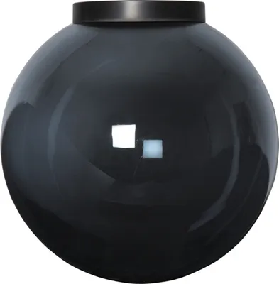 Image de Suspension d'extérieur « Orby », abat-jour E27, gris fumé, Ø 30 cm