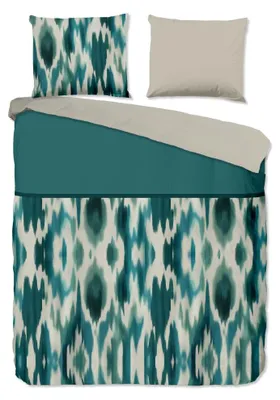 Productafbeelding van Good Morning Dekbedovertrek "Barletta" - Blauw - (240x220 cm) - 100% Katoen
