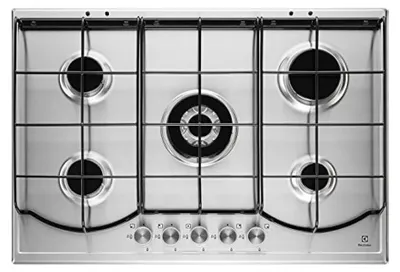 Immagine prodotto di Electrolux Piano Cottura A Gas Da Incasso Easy Collection PQ750UX 75 Cm 5 Fuochi Inox