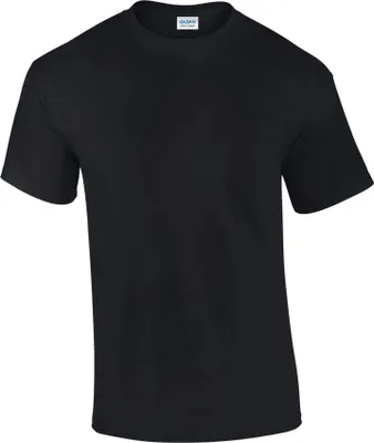 Image de Gildan - T-shirt pour hommes/femmes unie FK2634 (3XL) (noir)