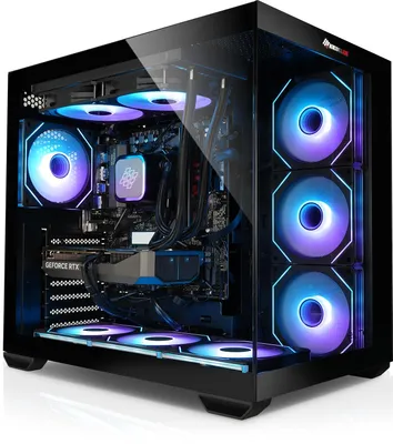 Produktbild von kiebel.de Gaming PC Panorama 12 Intel Core i9-12900KF, 32GB DDR4, AMD Radeon RX 9060 XT 16 GB, 1TB SSD, WLAN, Windows 11, Gaming PC