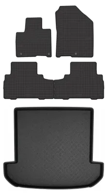Obrázok produktu pre Gumové autokoberce SolidTread + vaňa kufra pre: Kia Sorento III 2015-2020 SUV 5 ks