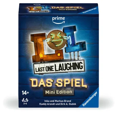 Produktbild von Last One Laughing - Das Spiel - Mini Edition Ravensburger 24592