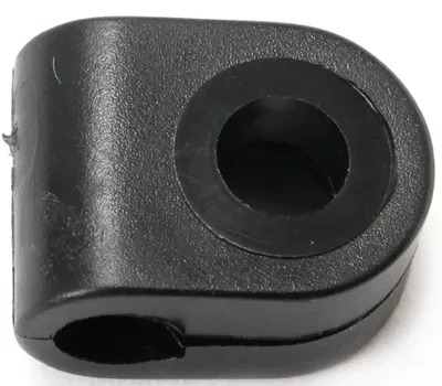 Obrázok produktu pre plastové svorky na vzpery čierne 16x12x5 mm