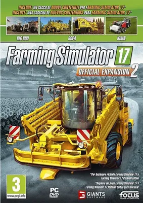 Obrázek produktu pro Digital Bros Farming Simulator 17 Exp 2, PC, Režim multiplayer, E (bez omezení)