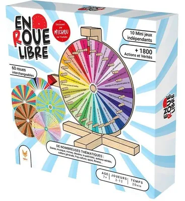 Immagine prodotto di EN ROUE LIBRE - Gioco da tavolo - TOPI GAMES - Da 2 a 6 giocatori - Dai 7 anni