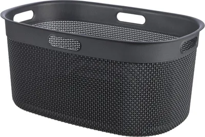 Image de Panier à Linge 45 L. 59 X 39 X H27 Cm Gris Foncé - Filo - Curver