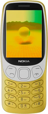 Produktbild von NOKIA 3210 4G Handy gelb