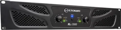 Zdjęcie produktu dla Crown XLi 3500, 2.0 kan., 0,5%, 100 dB, -59 dB, 2700 W, 1400 mV