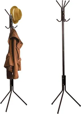 Produktbild von Kipit Garderobenstander - schwarz - stehend - Metall - 175 cm