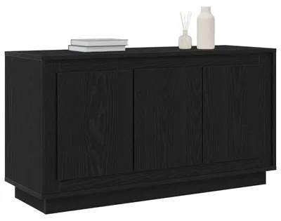 Zdjęcie produktu dla vidaXL Kredens o wyglądzie czarnego dębu 102 x 35 x 55 cm materiał drewnopochodny