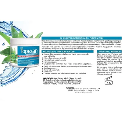 Produktbild von Topexan Dermopurifying Pads 66 Stück
