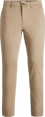 Image de Jack & Jones 12150160, Chino, Adulte, Beige, Coton, Élasthanne, Pas de blanchiment, Séchage naturel