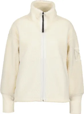 Produktbild von Didriksons Mella 3 - Damen Fleecejacke, Größe:42, Farbe:white foam
