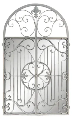 Obrázek produktu pro Zrcadlo Clayre & Eef 61x103 cm šedé železo