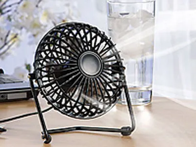 Produktbild von Pearl Mini USB Tisch Ventilator Luftzug Abkühlung Frischluft Wind