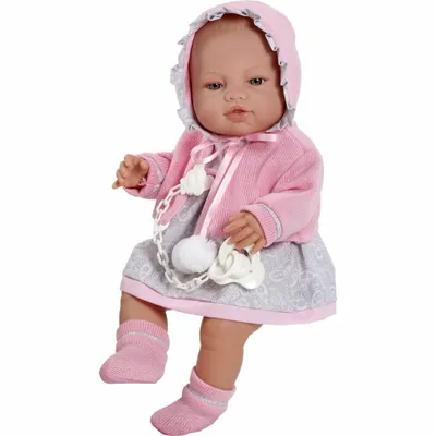 Produktbild von Berbesa Luxus Babypuppen-Mimko Amanda 43 cm