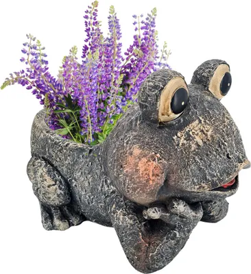Produktbild von abc HOME | Pflanztopf Frosch | Innen- und Außenbereich | Steinoptik