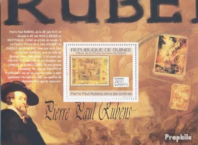 Produktbild von Briefmarken Guinea 2009 Mi Block 1770 (kompl. Ausgabe) postfrisch Pierre Paul Rubens