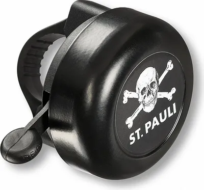 Produktbild von St. Pauli - Totenkopf, Fahrradklingel 5cm