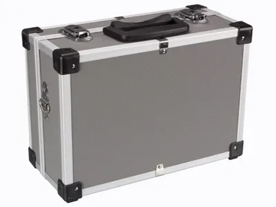 Image de Mallette à outils en aluminium - 320 X 230 X 155 Mm - 11,4 L - Gris