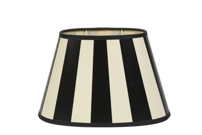 Produktbild von Light & Living Lampenschirm oval 25-15-15 cm KING schwarz