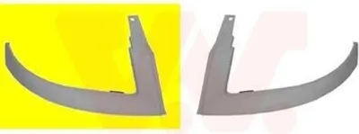 Zdjęcie produktu dla VAN Wezel | Listwa reflektora ** Equipart ** (1637512) pasuje do Fiat